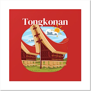 Tongkonan Traditional House (Indonesia Travel) Posters and Art